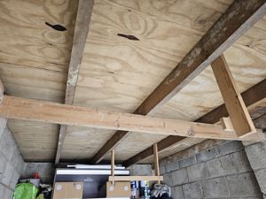 Garage Roof Internal- click for photo gallery
